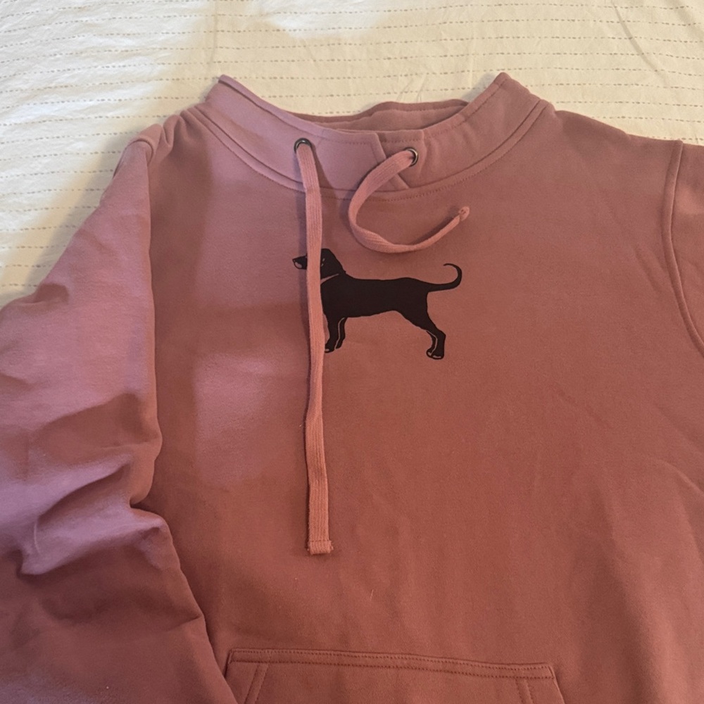 The Black Dog Pink Hoodie